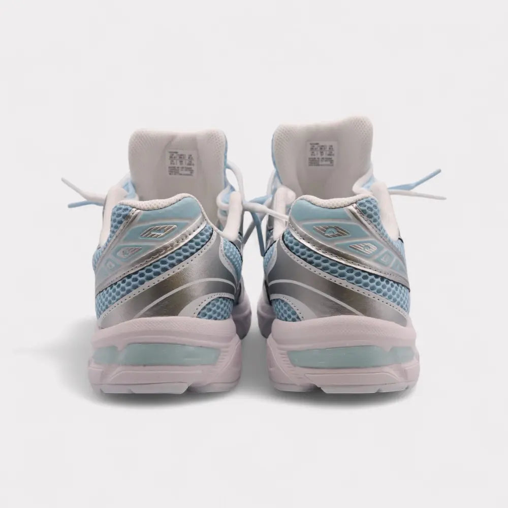 GEL-1130 Denim Pure Silver - Double Laces