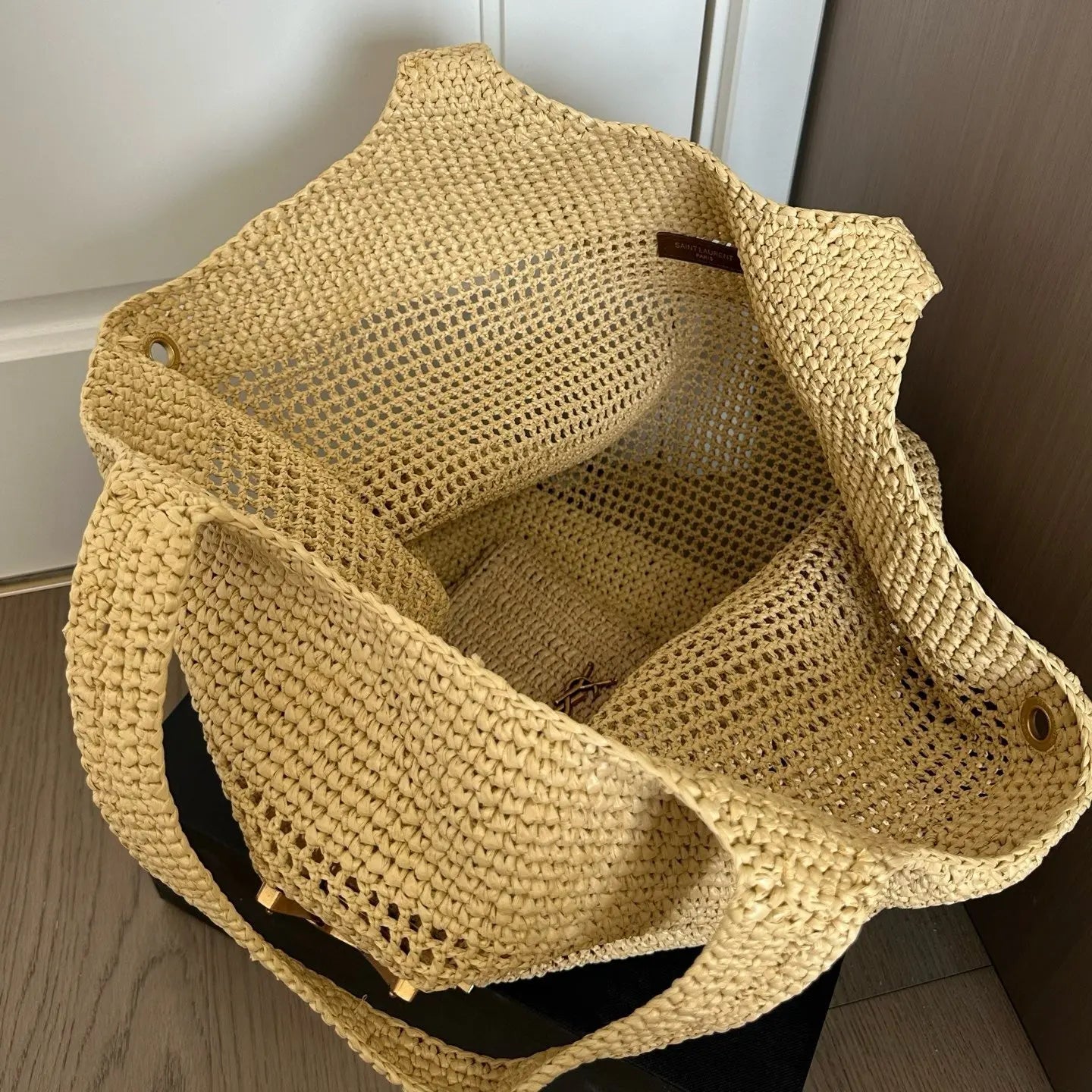 YSL - CARE IN RAFFIA
