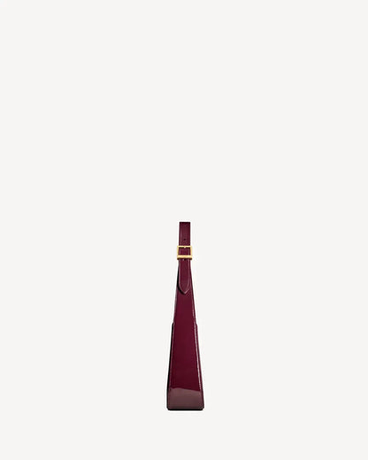 YSL - le 5 à 7 en cuir verni Red
