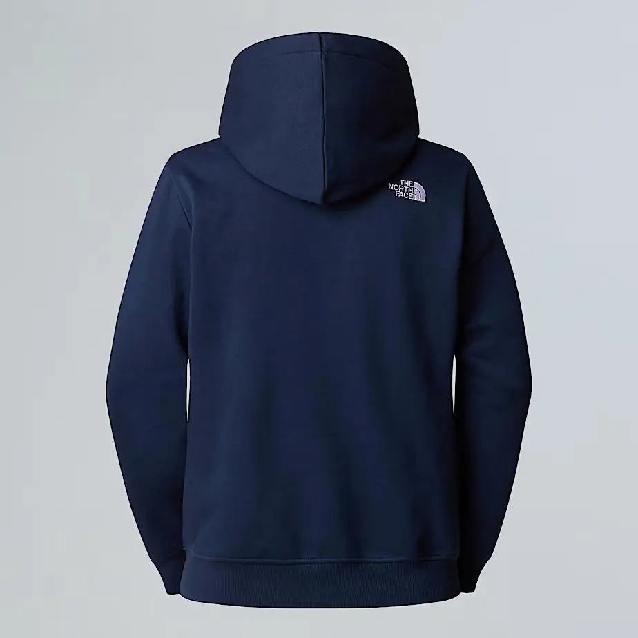 Sweat à capuche North Face Bleu