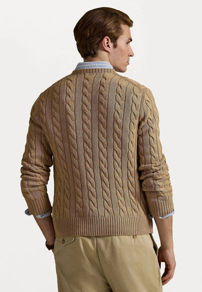 Pull Ralph Lauren En Laine Caramel