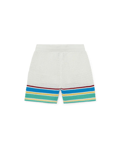 Crochet Tennis Shorts - Casablanca (2)