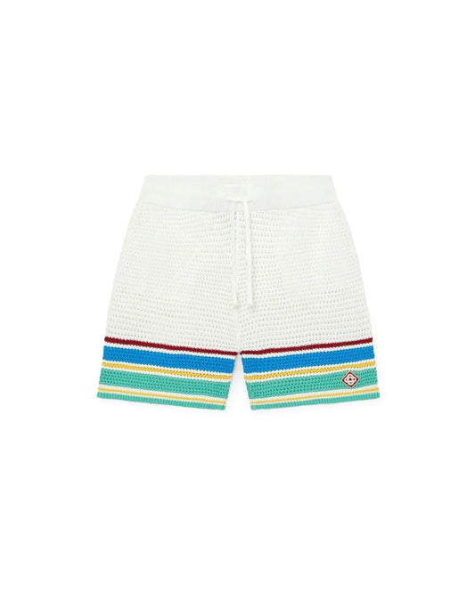 Crochet Tennis Shorts - Casablanca (2)