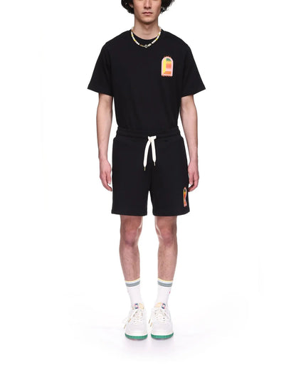Gradient L'Arche Sweatshorts - Casablanca (2)