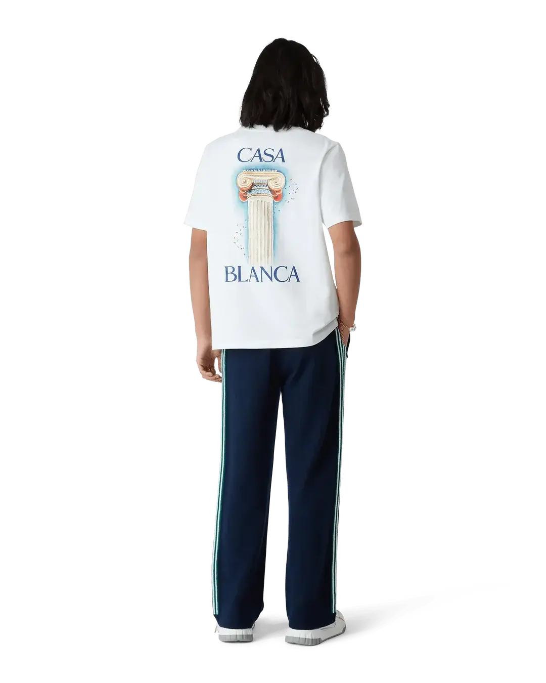 T-Shirt Casablanca La Colonne Blanc