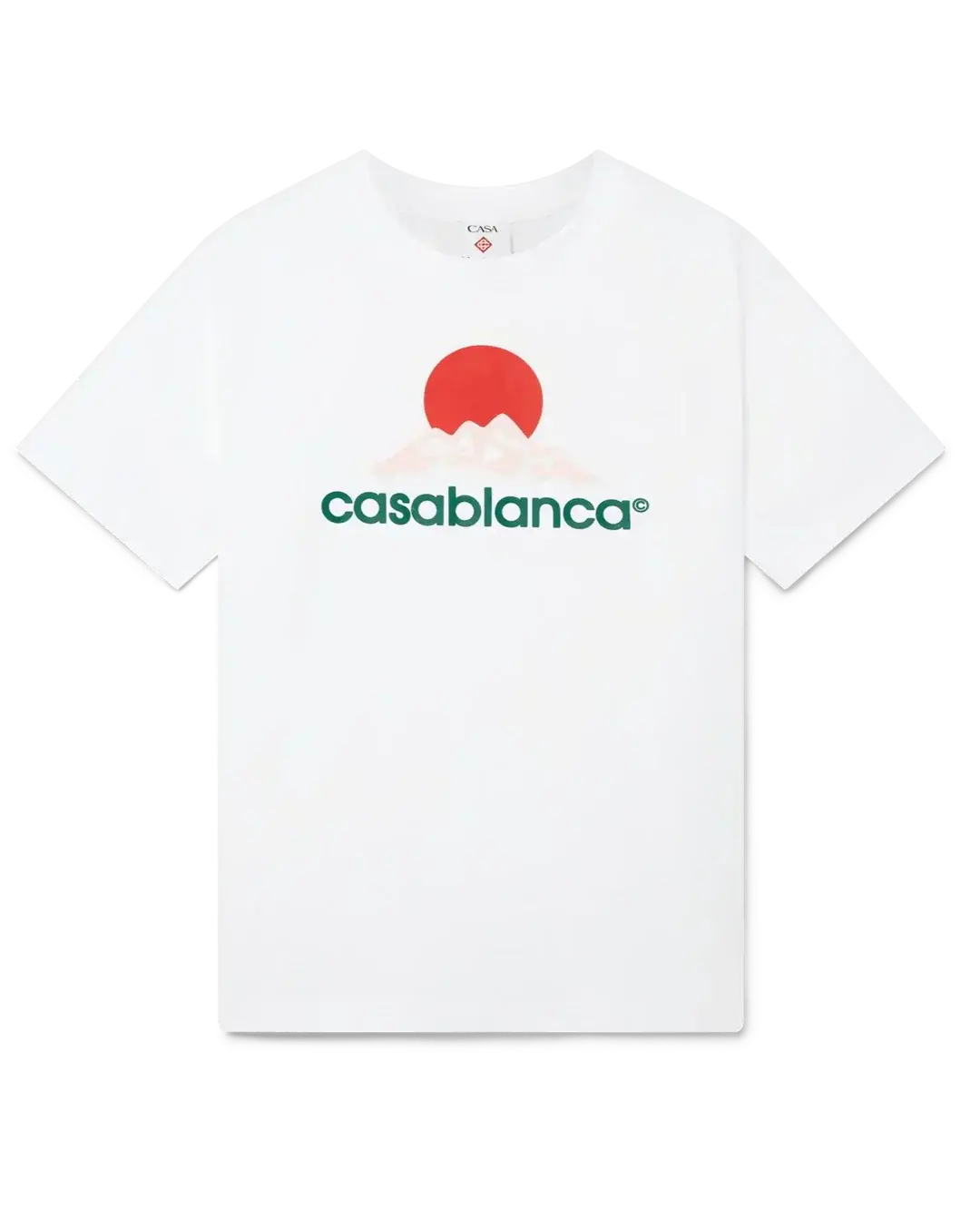 T-Shirt Casablanca Montage Blanc