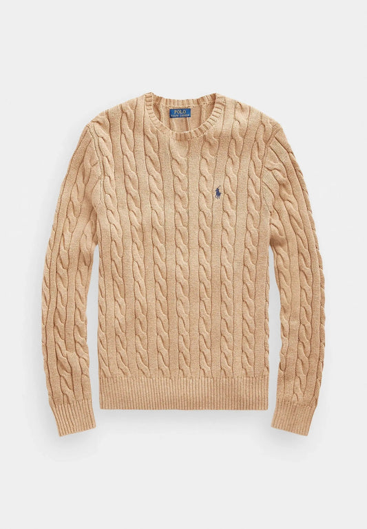 Pull Ralph Lauren En Laine Caramel