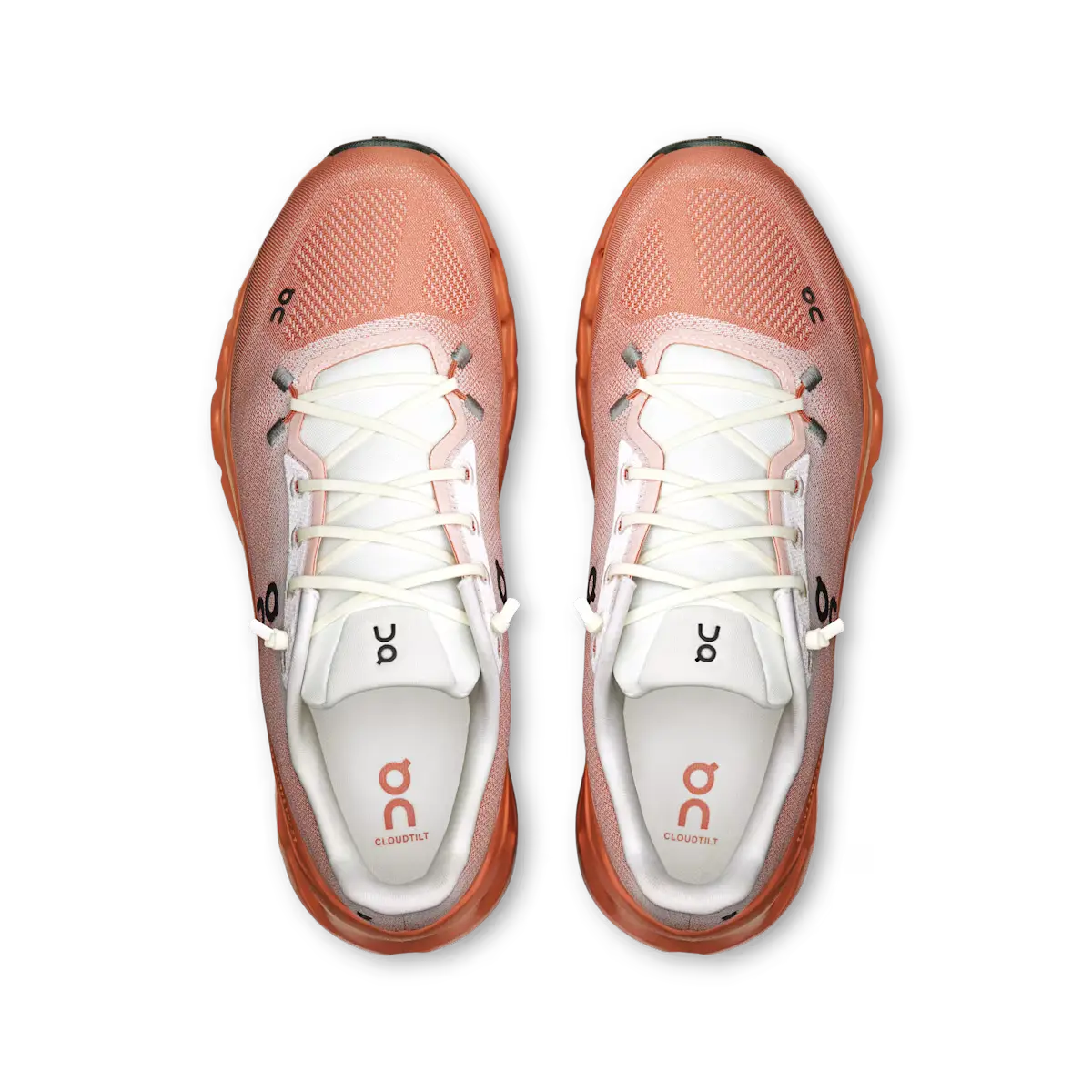On Cloudit Orange Et Blanc