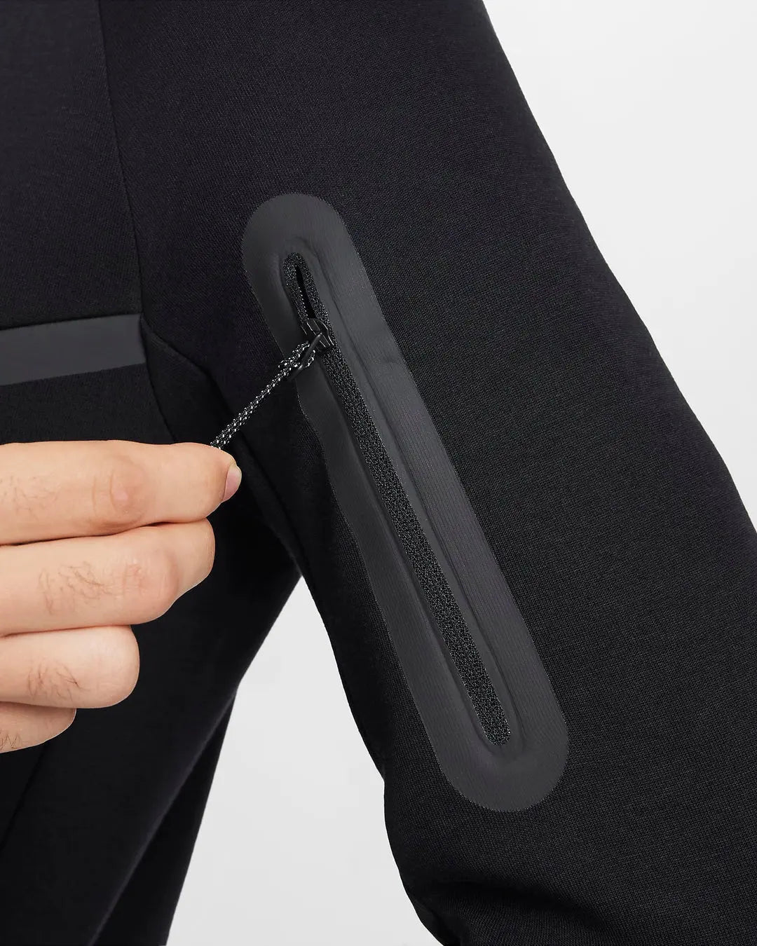 Nike Tech Fleece Zippé Noir