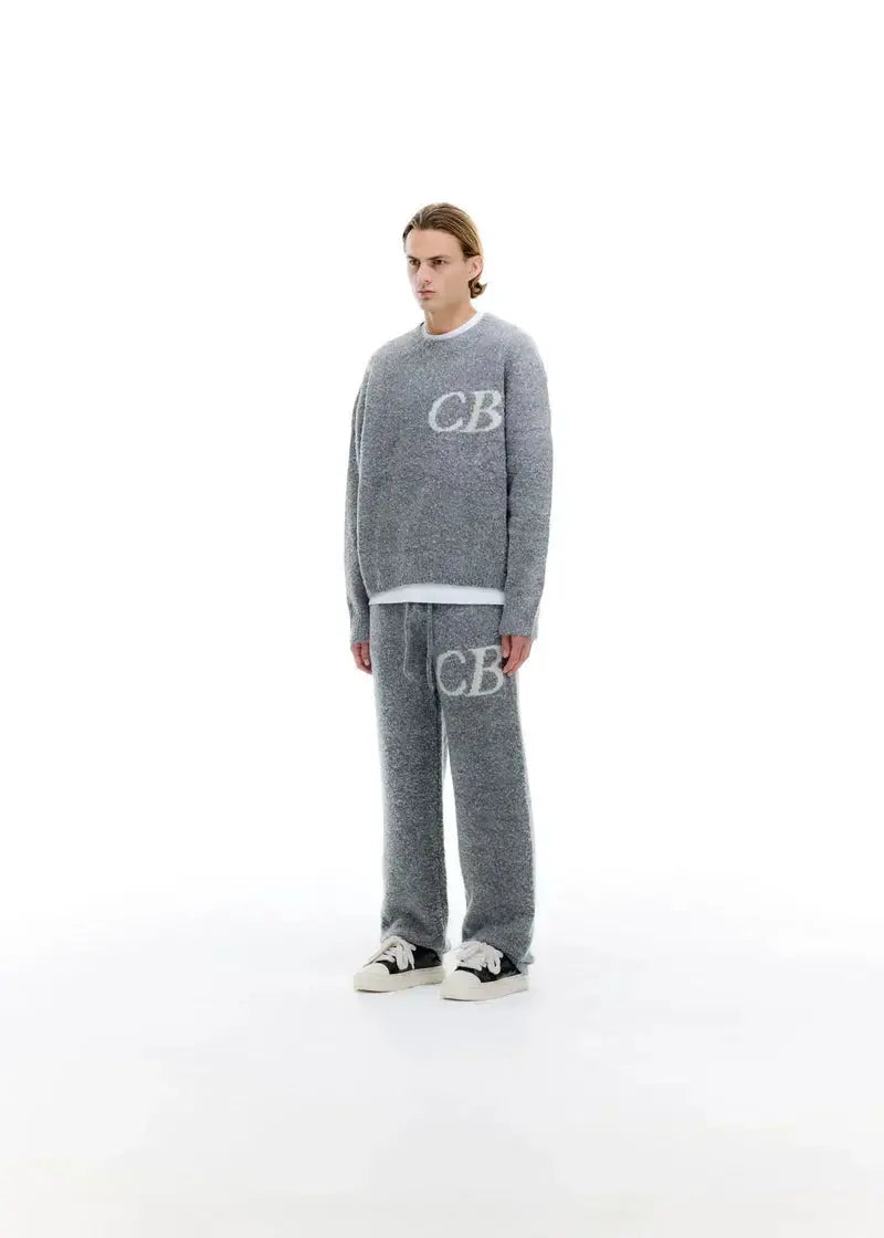 Pull CB Logo Knit Gris