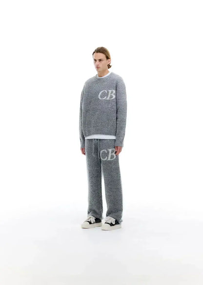 Pull CB Logo Knit Gris