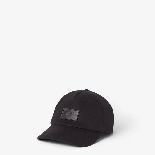 Casquette de baseball en coton noir