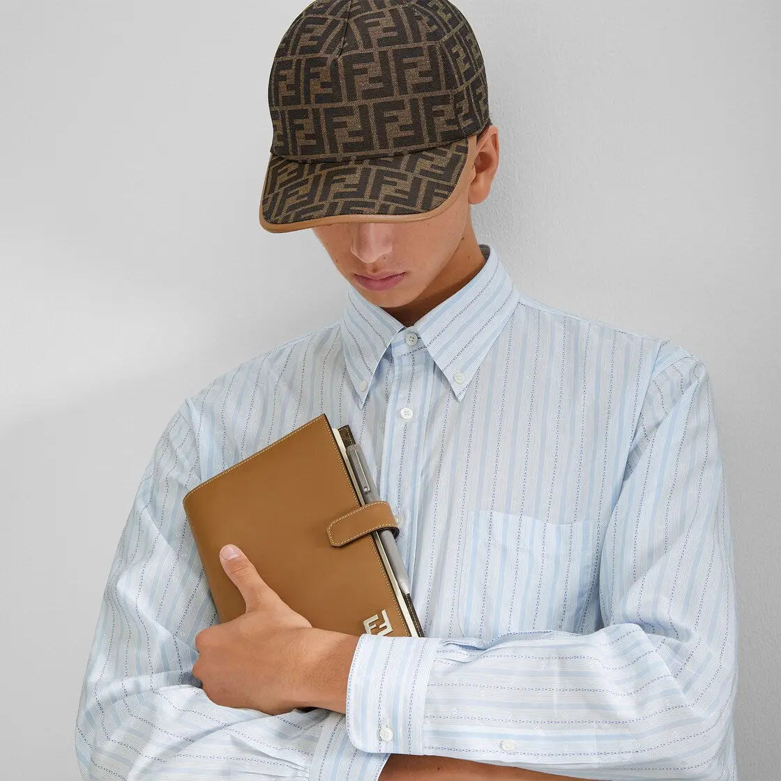 Casquette de baseball en tissu jacquard FF