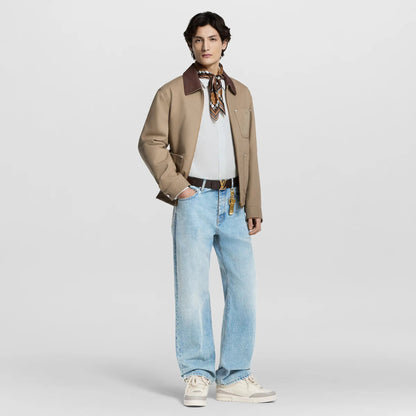 LV Skate Logo incrusté Beige