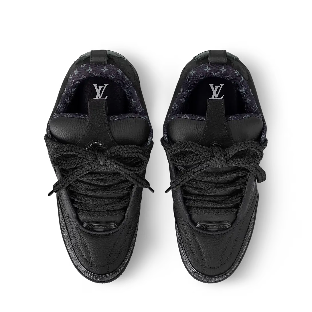 LV Skate Logo incrusté Noir