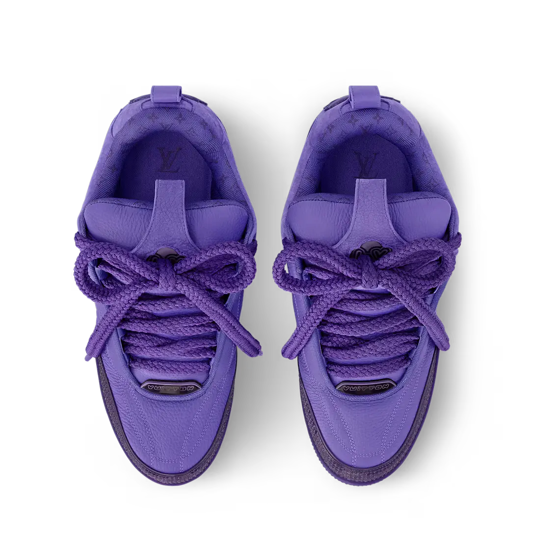 LV Skate Logo incrusté Violet