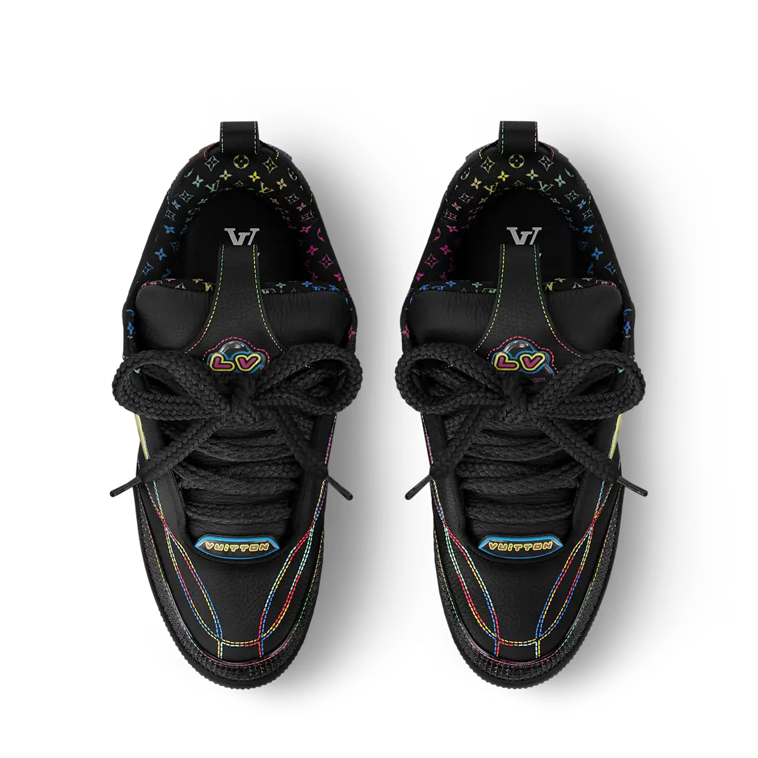 LV Skate Logo incrusté Multicolore