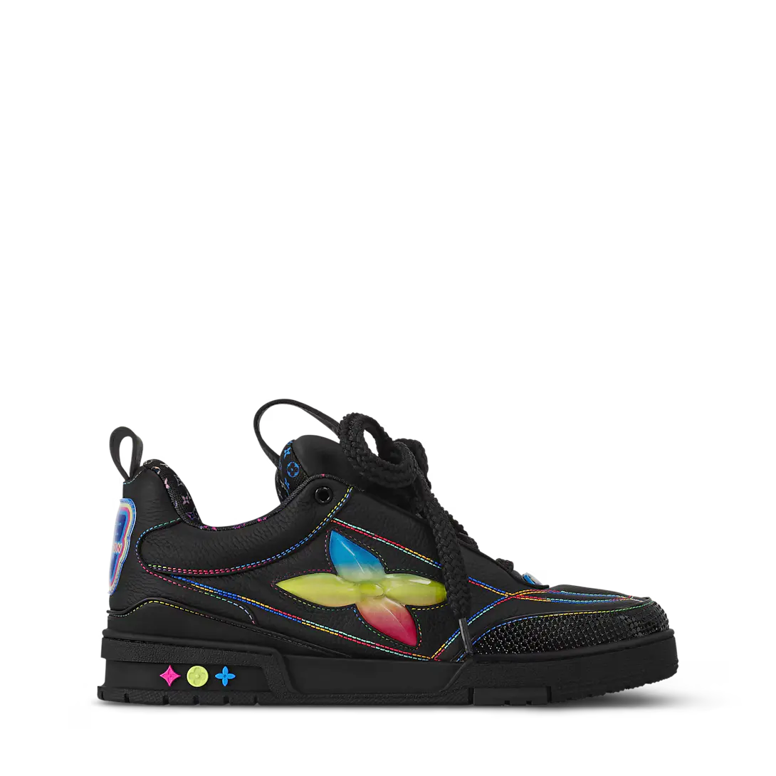LV Skate Logo incrusté Multicolore