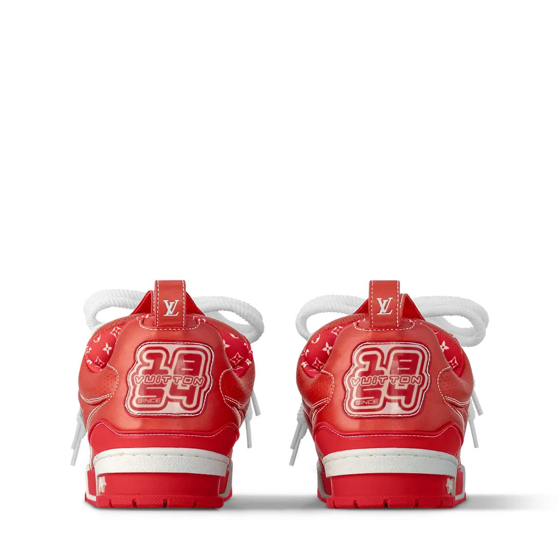 LV Skate Logo incrusté Rouge