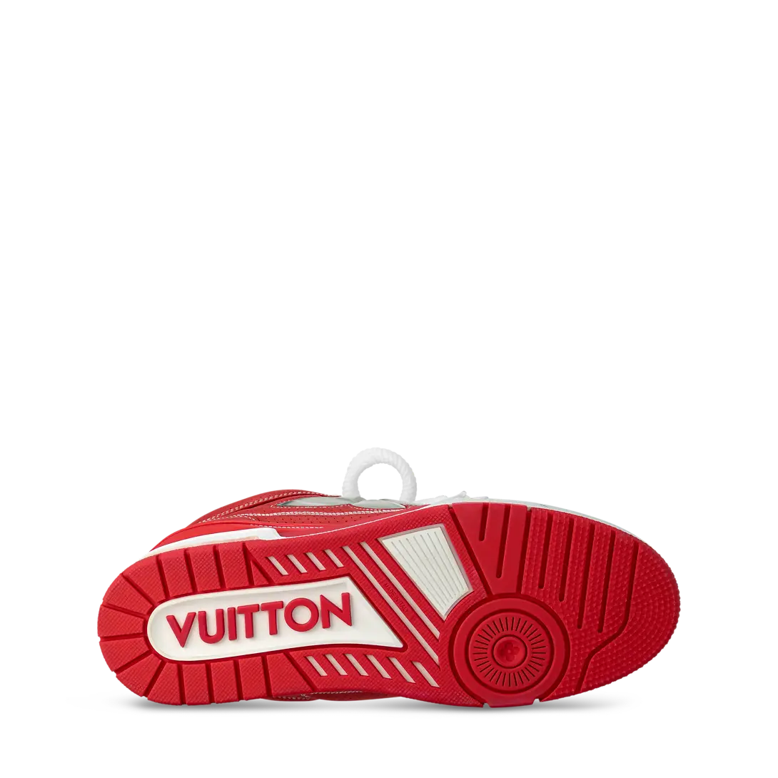 LV Skate Logo incrusté Rouge