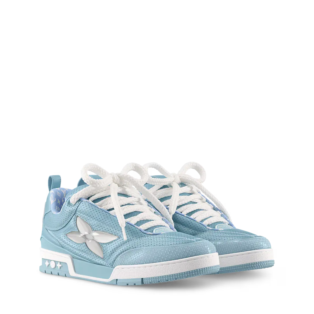 LV Skate Logo incrusté Bleu