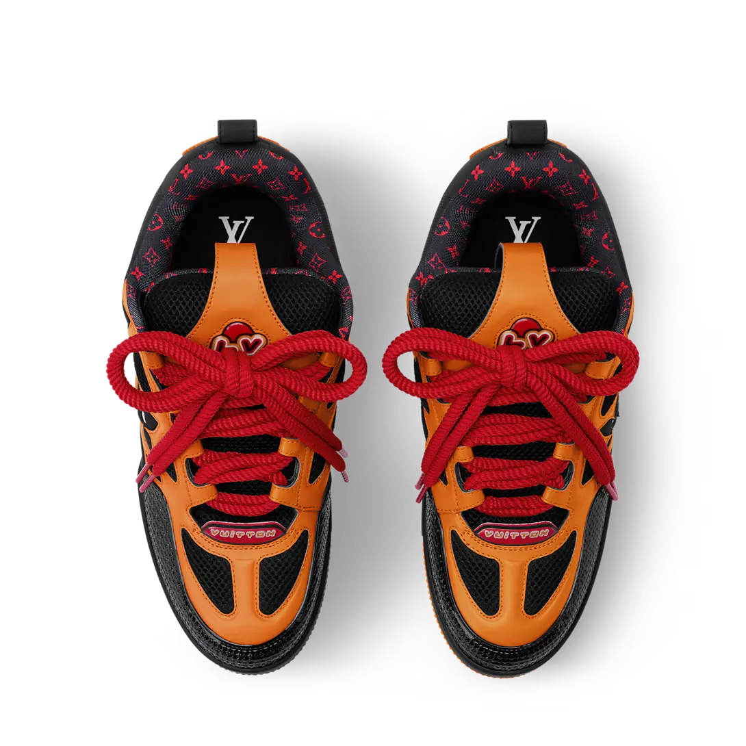 LV Skate Noir Et Orange