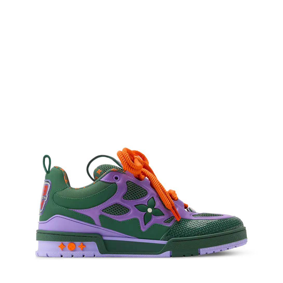 LV Skate Violet Et Vert