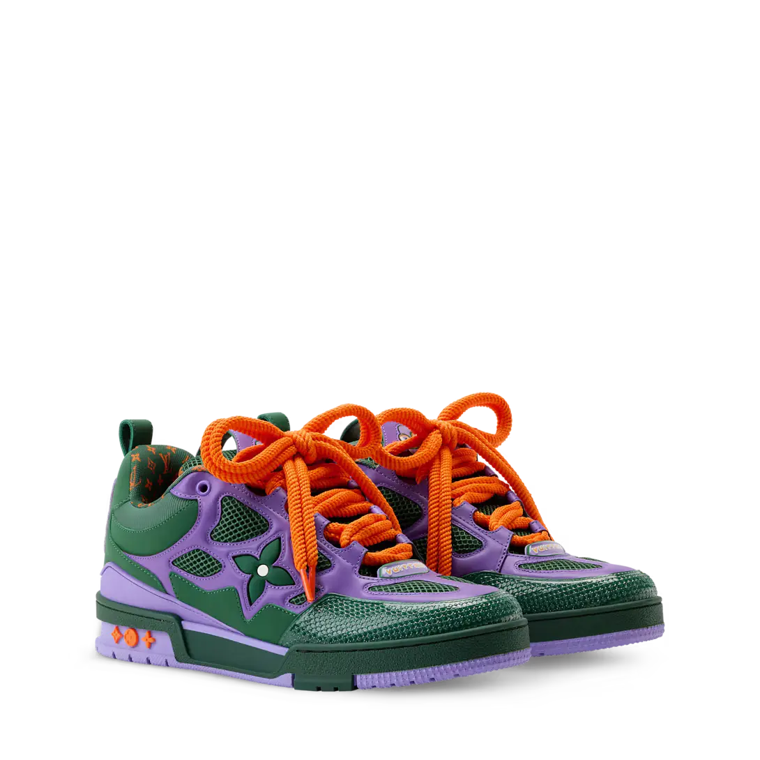 LV Skate Violet Et Vert