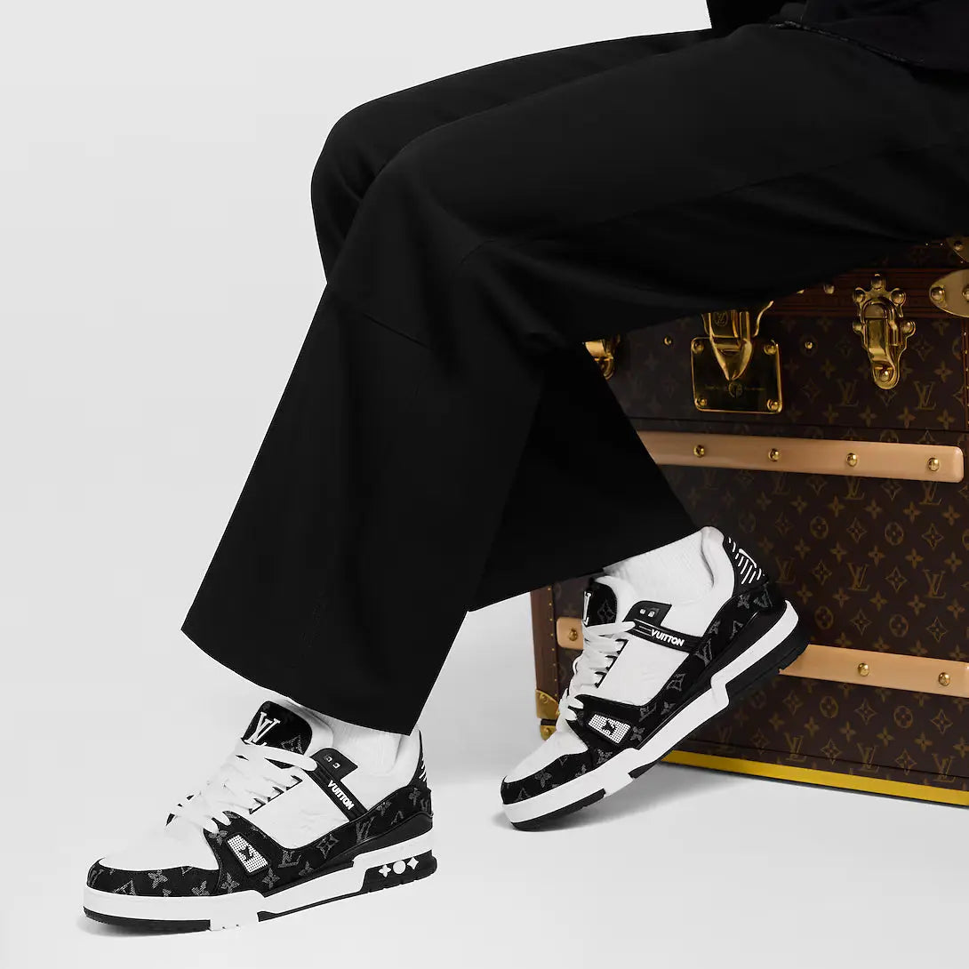 LV Trainer Noir Et Blanc