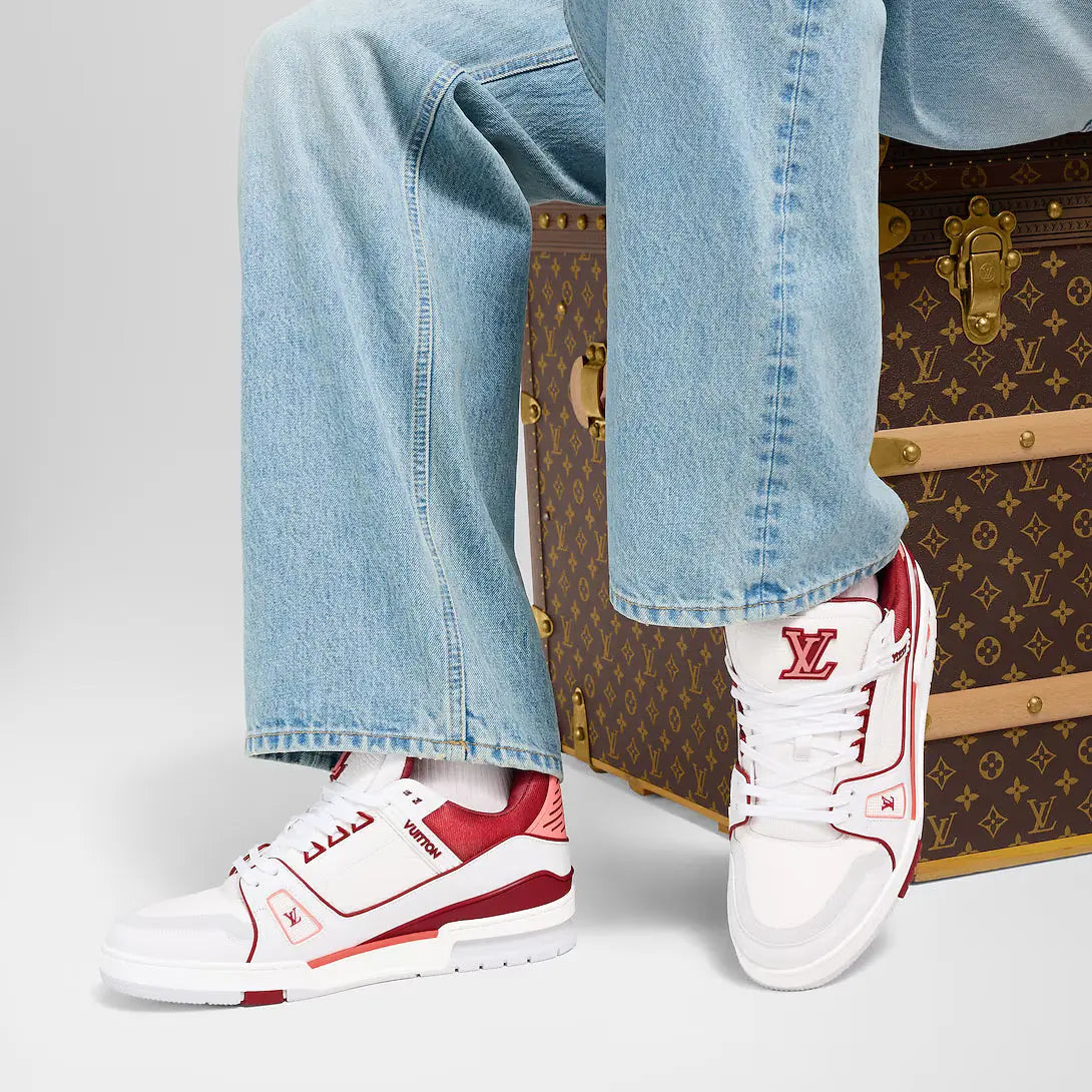LV Trainer Rouge Et Gris