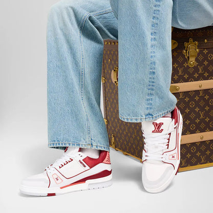 LV Trainer Rouge Et Gris