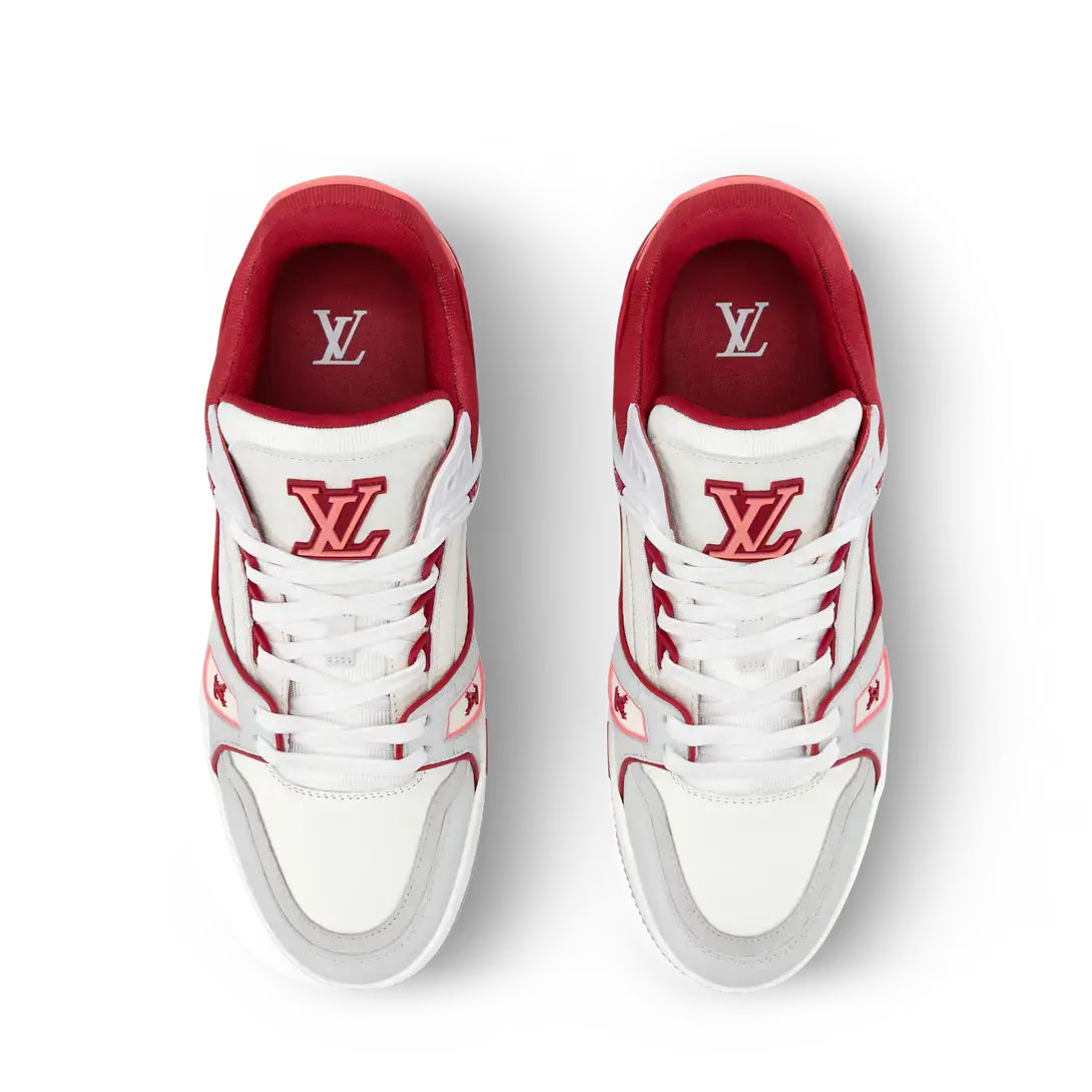LV Trainer Rouge Et Gris