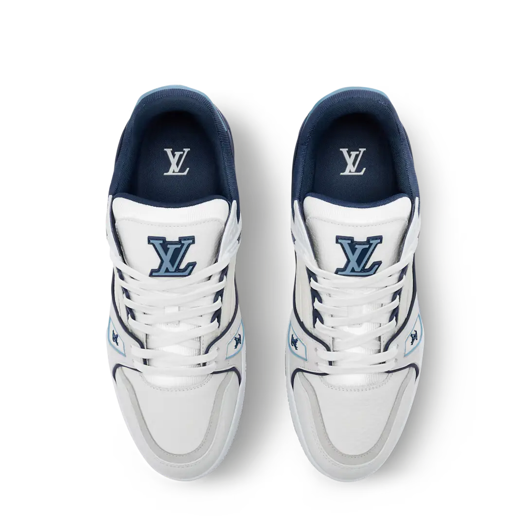 LV Trainer Bleu Et Gris