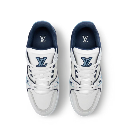 LV Trainer Bleu Et Gris