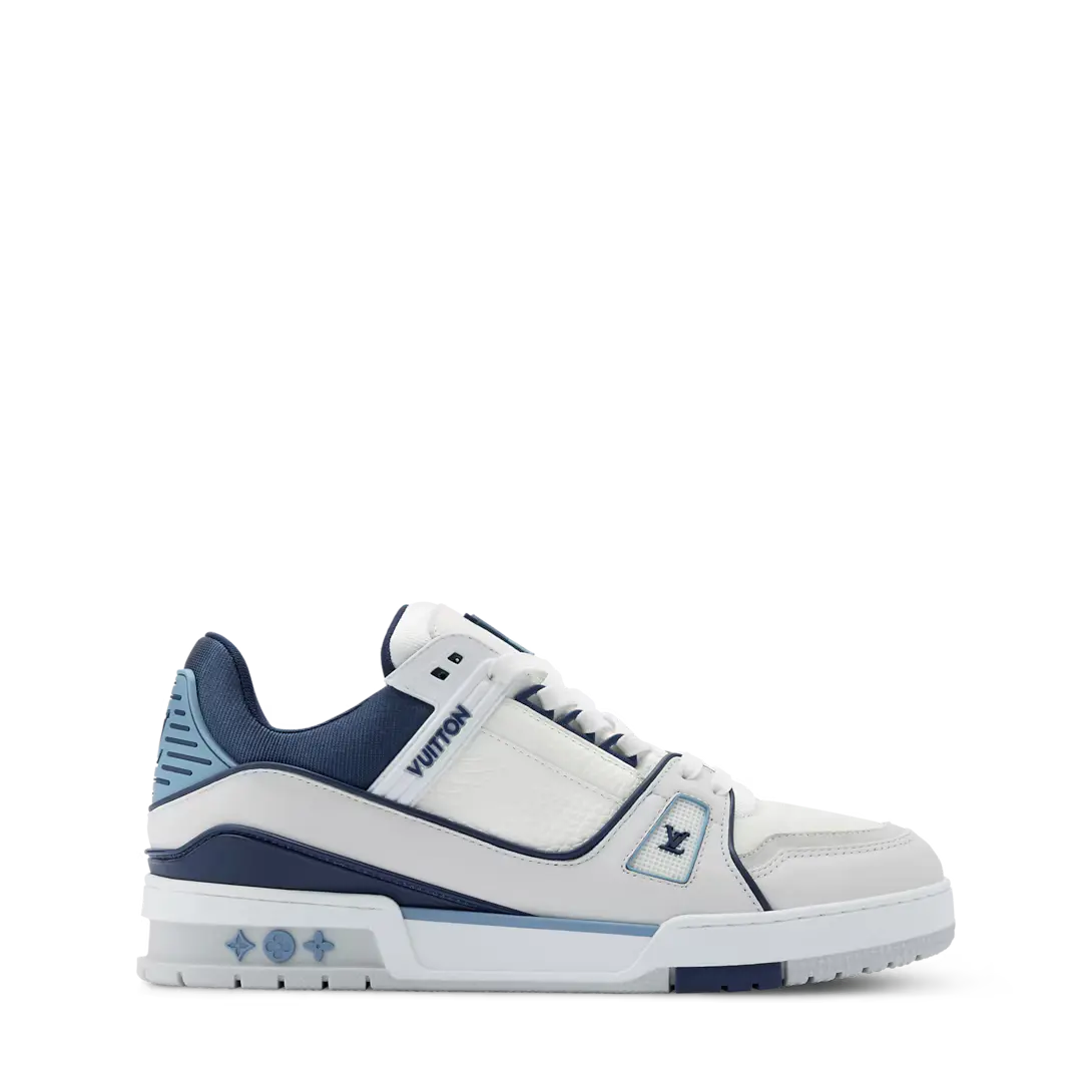 LV Trainer Bleu Et Gris