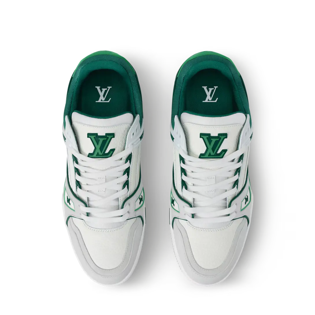 LV Trainer Gris Et Vert