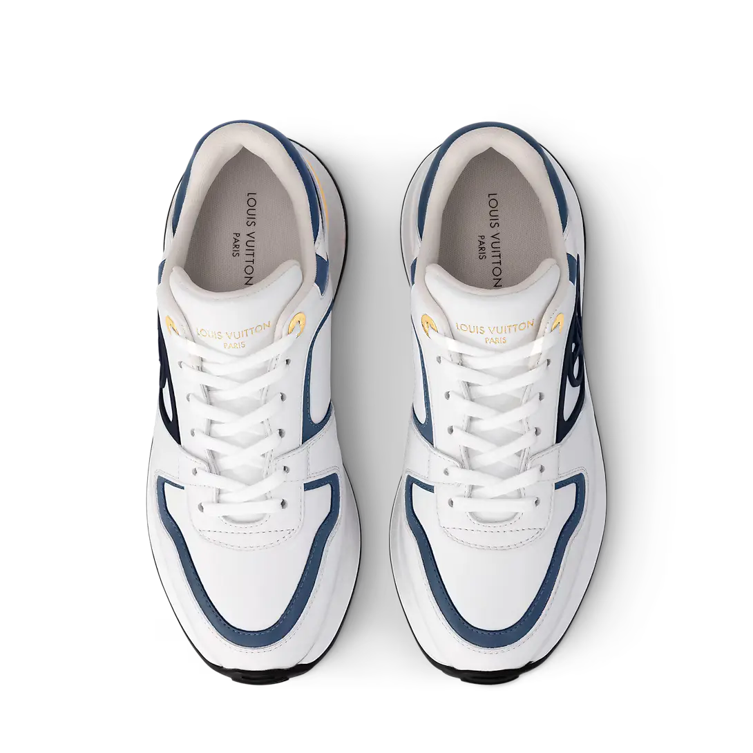LV Run Away Blanc Et Bleu