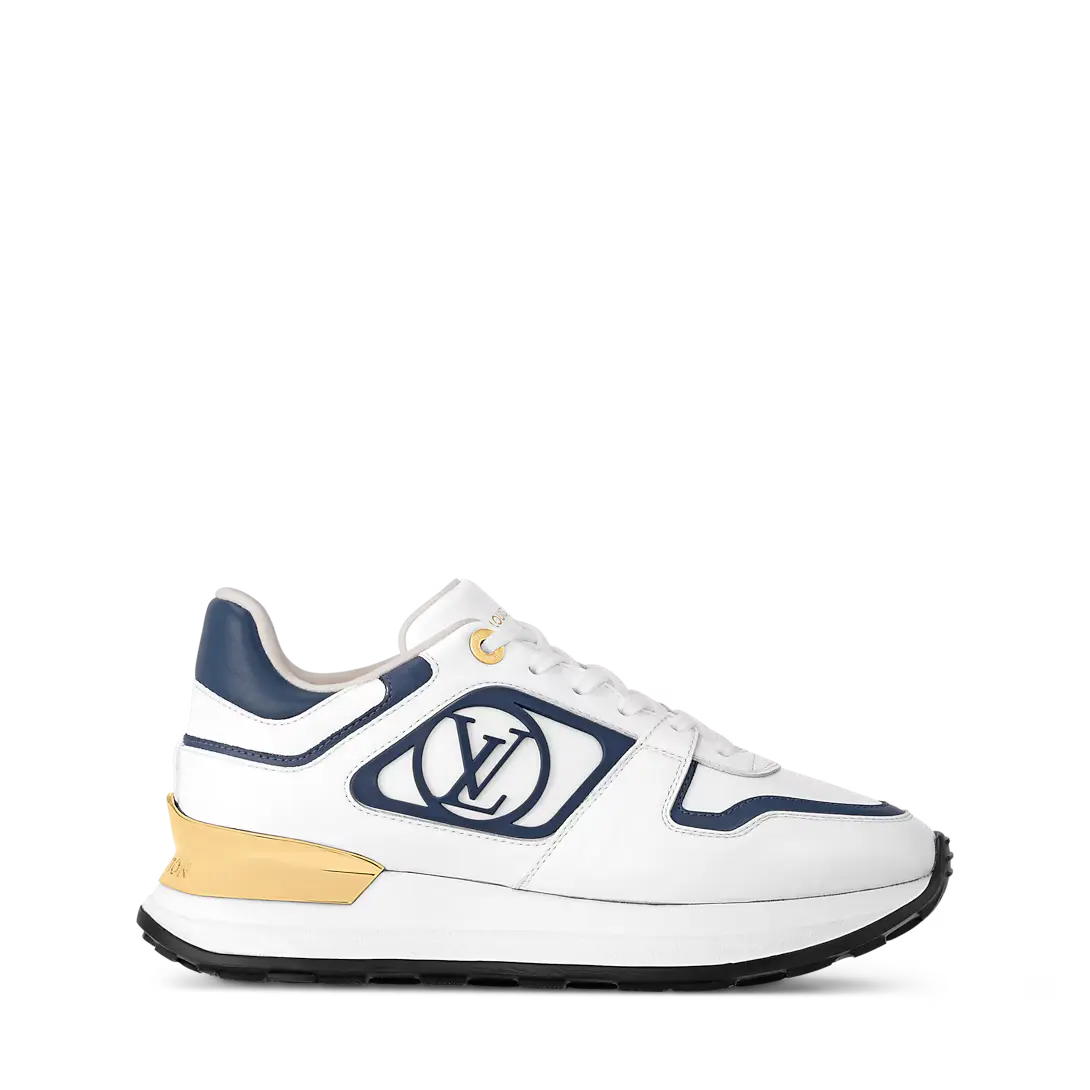 LV Run Away Blanc Et Bleu