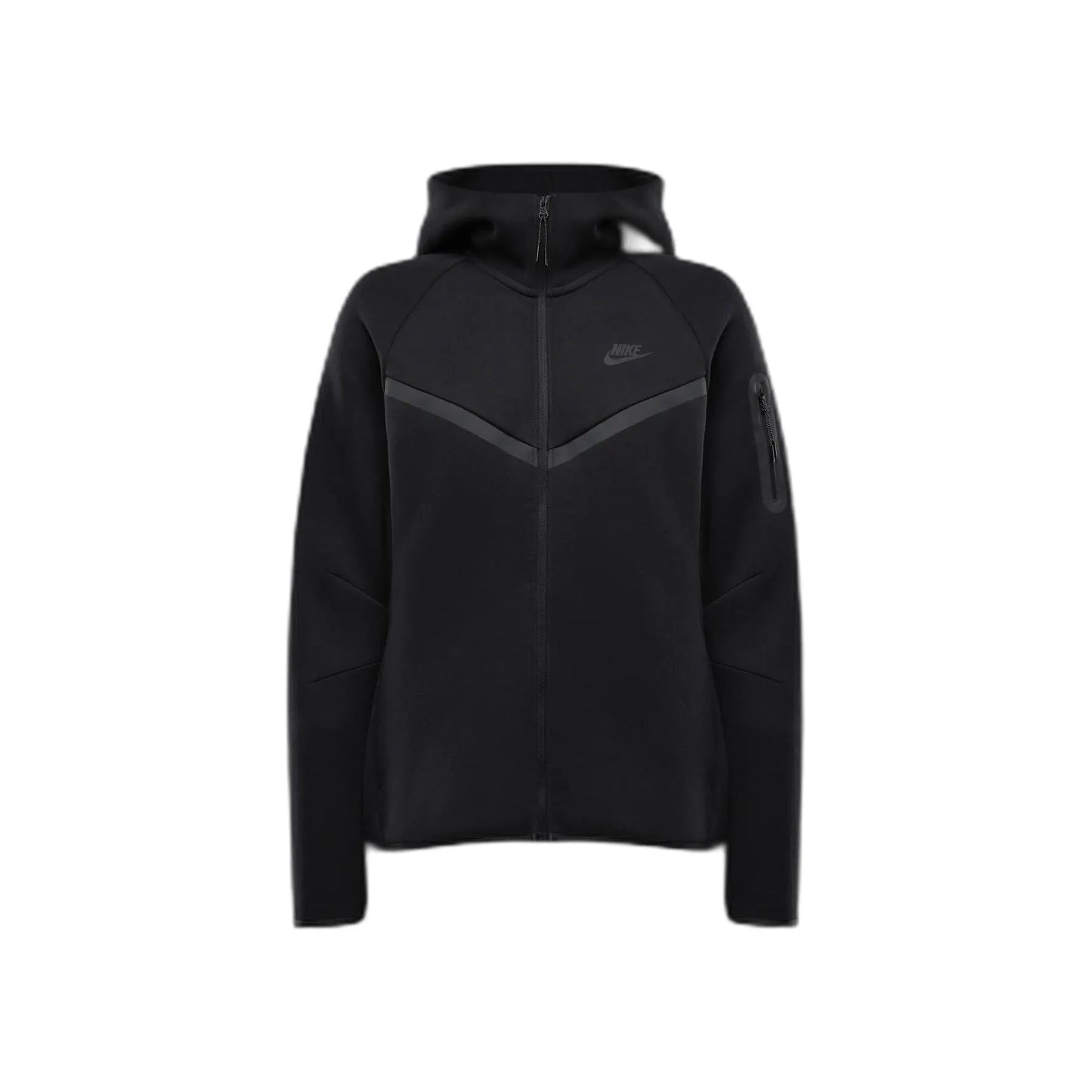 Nike Tech Fleece Zippé Noir