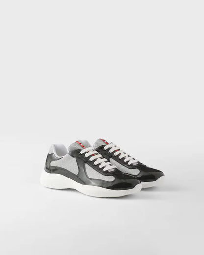 Sneakers Prada America’s Cup Noir Et Blanc
