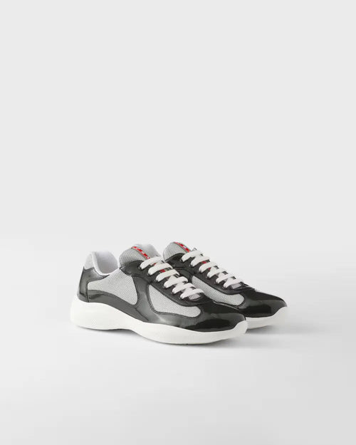 Sneakers Prada America’s Cup Noir Et Blanc