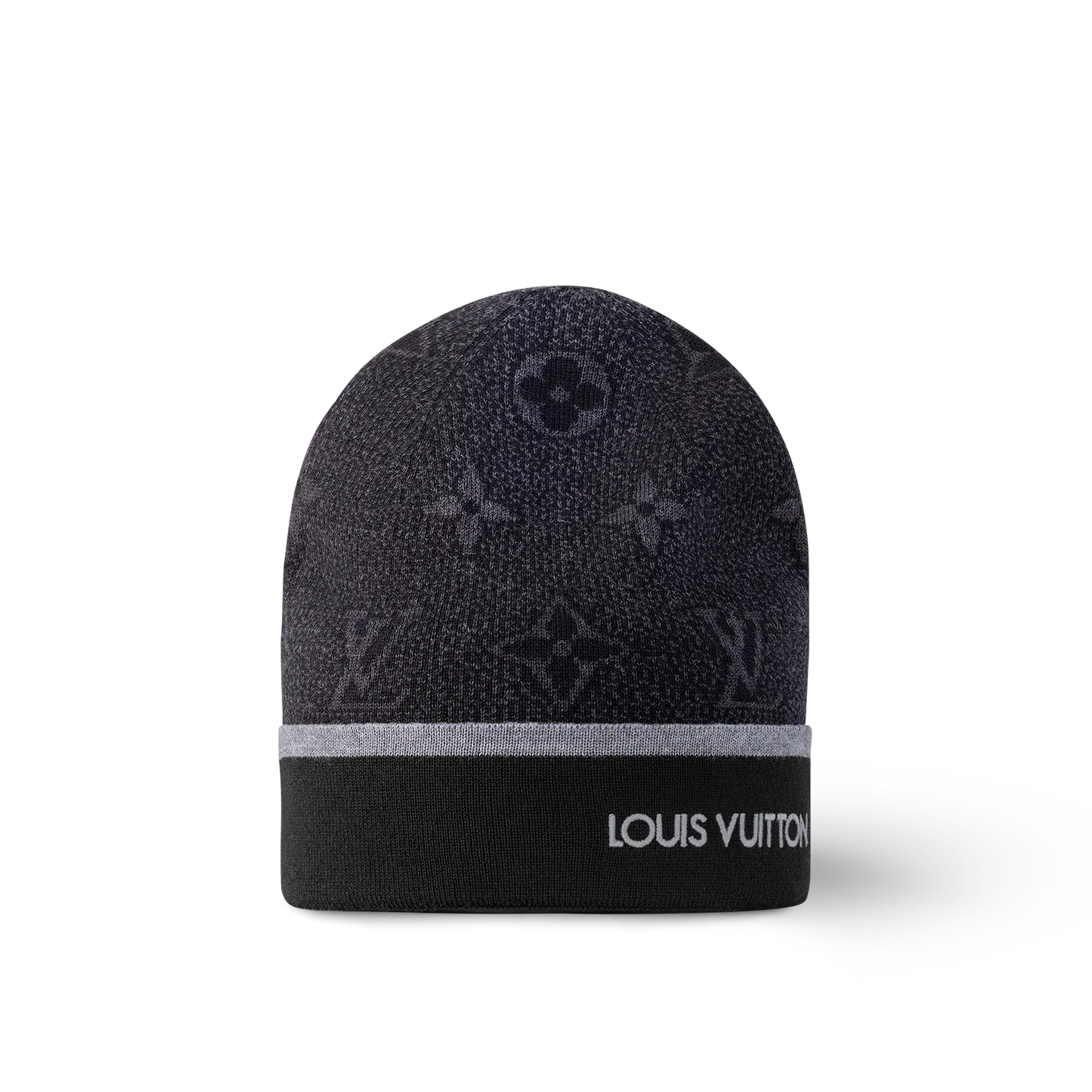 Bonnet et Écharpe My Monogram Éclipse Noir