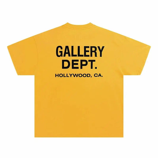 T-Shirt Gallery Dept. Jaune Et Noir