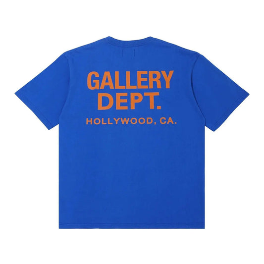 T-Shirt Gallery Dept. Orange Et Bleu