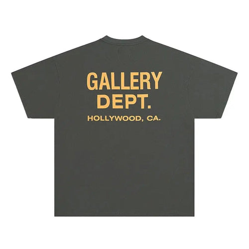T-Shirt Gallery Dept. Gris Et Jaune