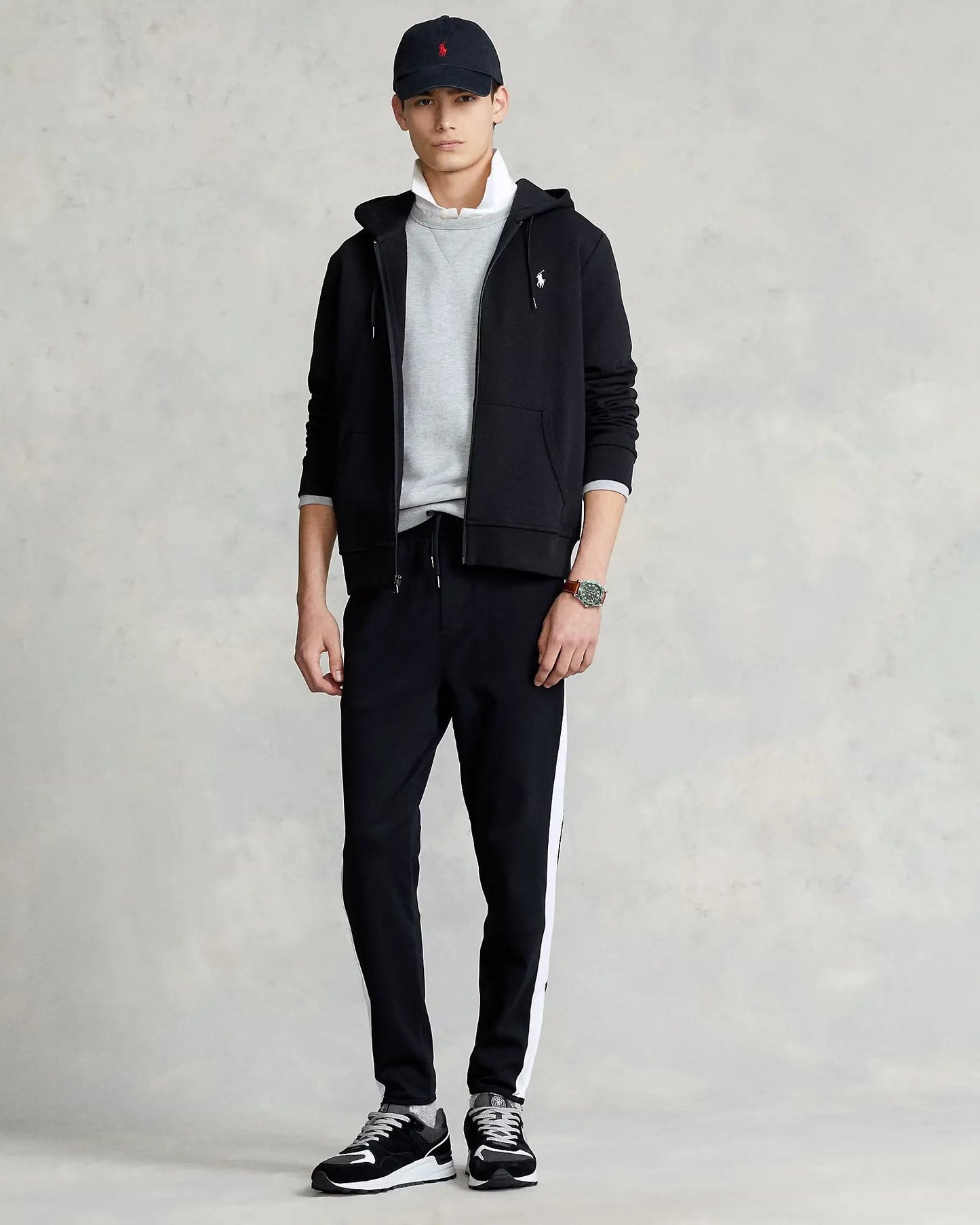 Zip Ralph Lauren Noir