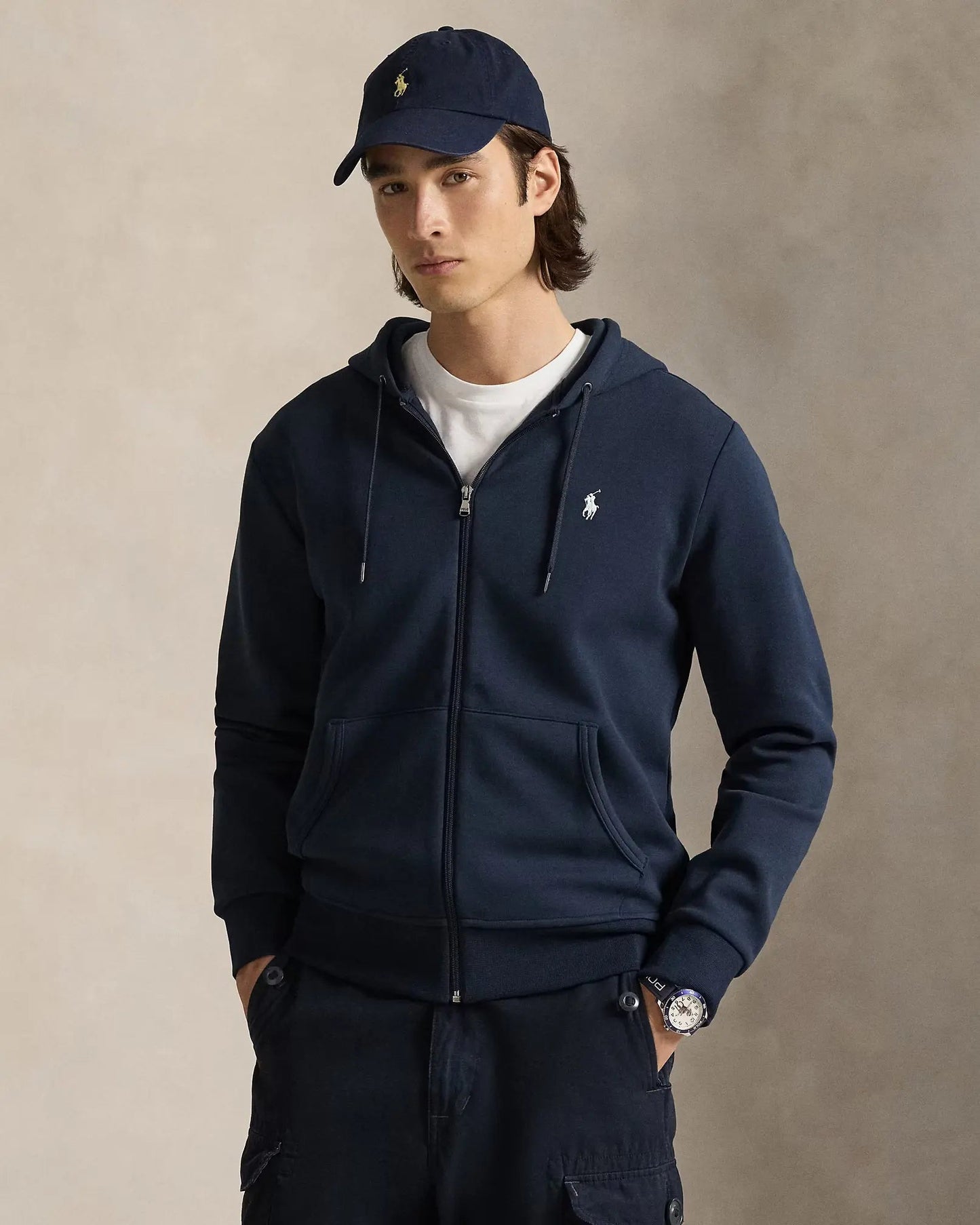 Zip Ralph Lauren Bleu Marin