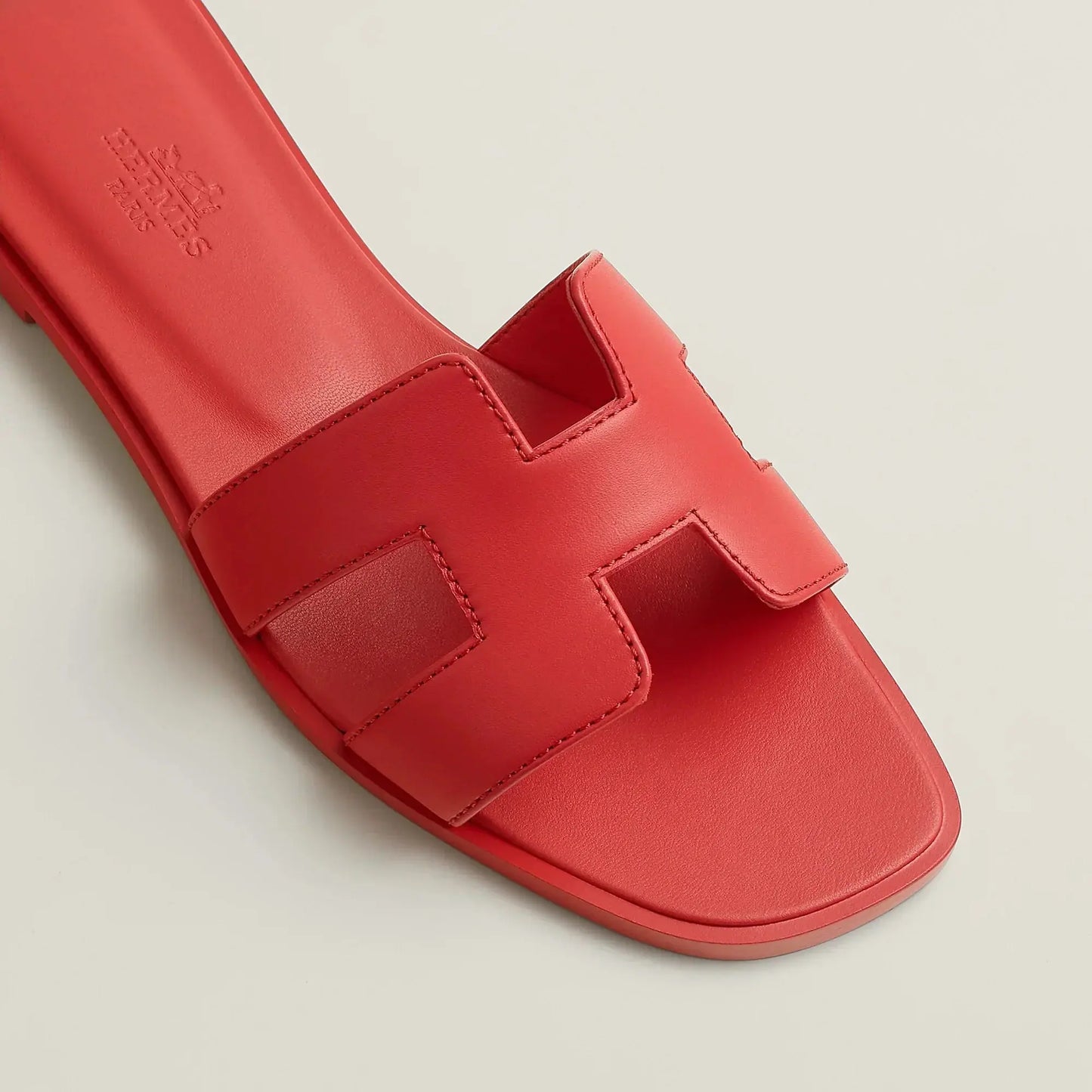Sandales Oran Rose Vermillon