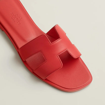 Sandales Oran Rose Vermillon
