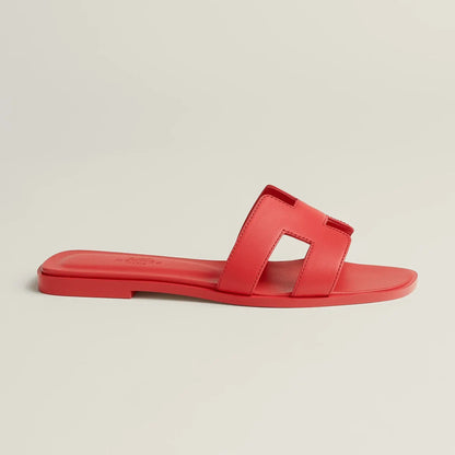 Sandales Oran Rose Vermillon